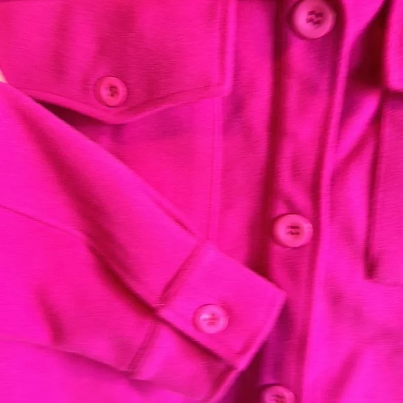 New with tags! Pink shacket - Picture 5 of 8